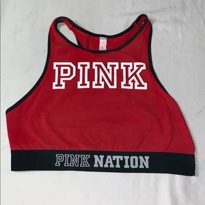 PINK Victoria’s Secret Red Sports Bra